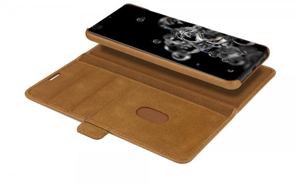 dbramante1928 Samsung Galaxy S20 Ultra Kotelo Lynge Irrotettava Kuori Tan