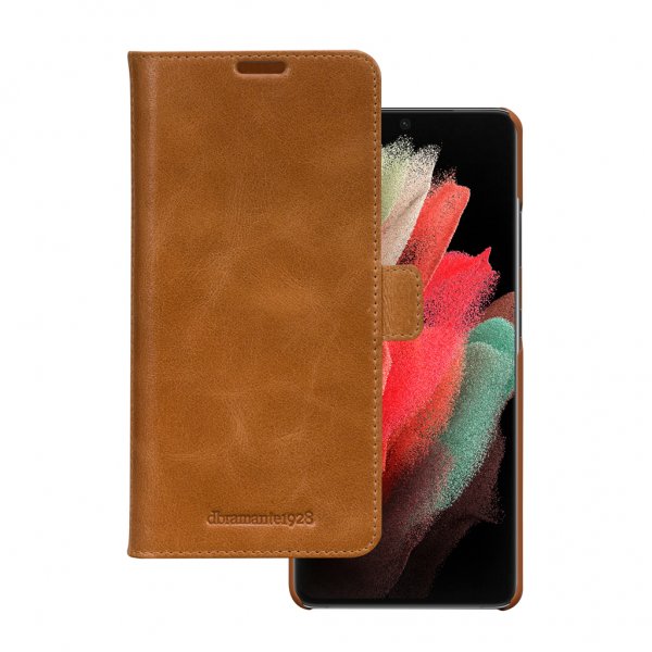 dbramante1928 Samsung Galaxy S21 Ultra Kotelo Lynge Irrotettava kuori Tan