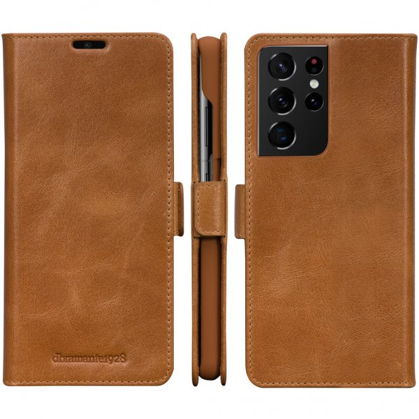 dbramante1928 Samsung Galaxy S21 Ultra Kotelo Lynge Irrotettava kuori Tan