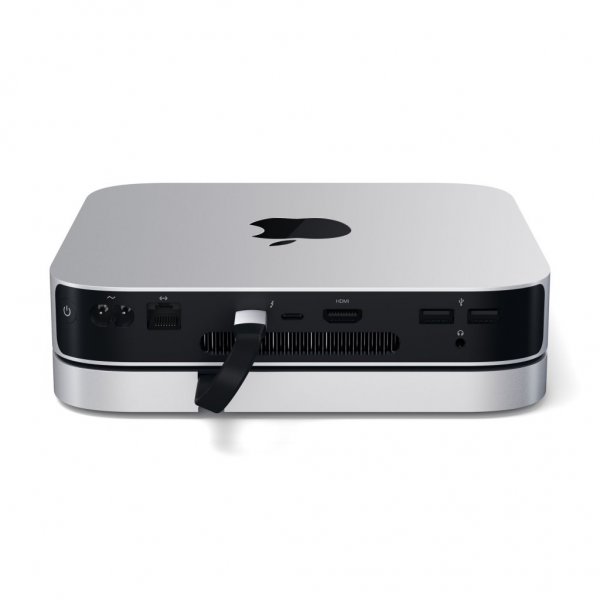 Satechi Type-C Aluminum Stand & Hub Mac Minille, hopea