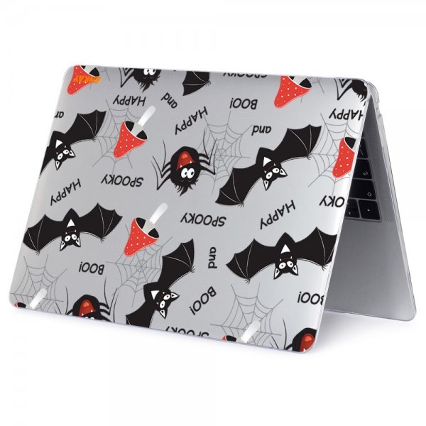 Enkay MacBook Air 13 (A1932. A2179)/MacBook Air 13 M1 (A2337) Kuori Kuviolla Lepakot