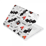 Enkay MacBook Air 13 (A1932. A2179)/MacBook Air 13 M1 (A2337) Kuori Kuviolla Lepakot
