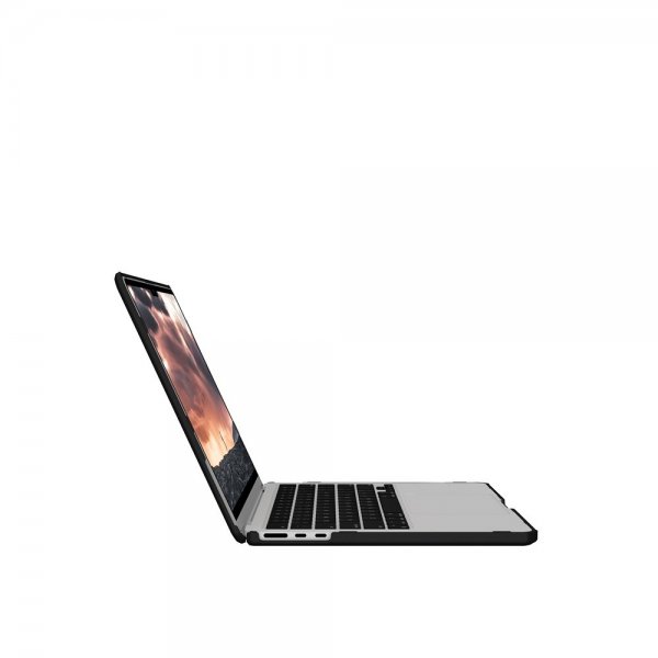 Urban Armor Gear (UAG) MacBook Air 13 M2 (A2681)/M3 (A3113) Kuori Plyo Ice/Black