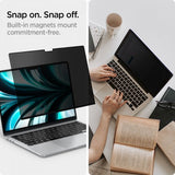 Spigen MacBook Air 13 M2/M3/M4 Näytönsuoja Safe View