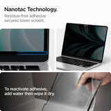 Spigen MacBook Air 13 M2/M3/M4 Näytönsuoja Safe View