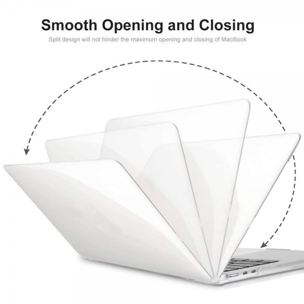 Enkay MacBook Air 15 M2 (A2941)/M3 (A3114) kuori kova muovi, violetti
