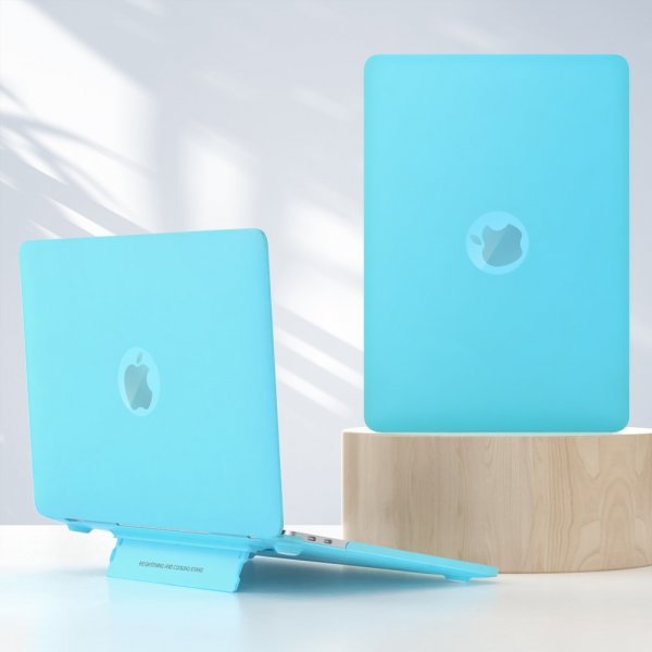 MacBook Air 15 M2 (A2941)/M3 (A3114) kuori matta, jalusta, sininen