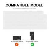 Enkay MacBook Air 15 M2 (A2941) Kuori näppäimistön suojalla, pinkki