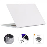 Enkay MacBook Air 15 M2 (A2941) Kuori näppäimistön suojalla, valkoinen