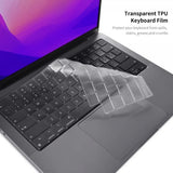 Enkay MacBook Air 15 M2 (A2941) Kuori näppäimistön suojalla, valkoinen