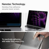 Spigen MacBook Air 15 M2 (A2941)/M3 (A3114) Näytönsuoja Safe View Privacy