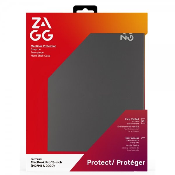 ZAGG Macbook Pro 13 M1/M2 (A2338) Kuoret Hardshell Smoke