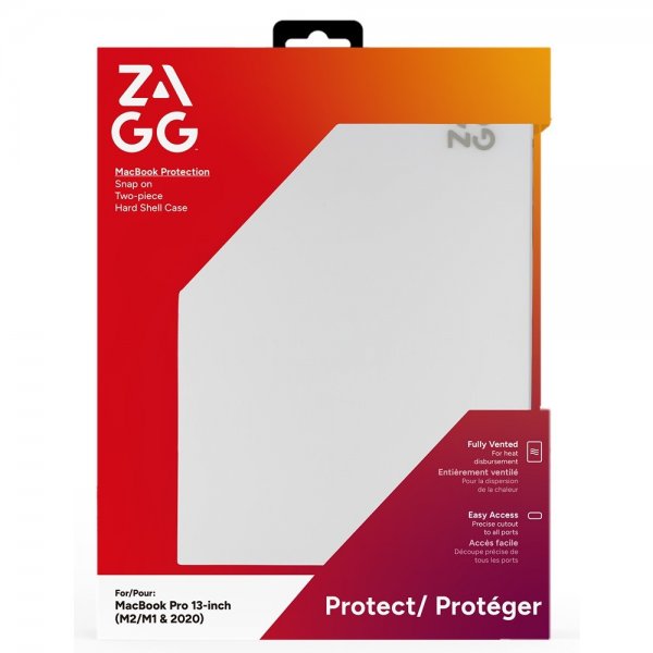 ZAGG MacBook Pro 13 M1/M2 (A2338) Kuori Hardshell Transparent