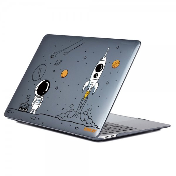 Enkay MacBook Pro 13 Touch Bar (A1706. A1708. A1989. A2159) Kuori Kuviolla Astronautti Nro 1
