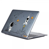 Enkay MacBook Pro 13 Touch Bar (A1706. A1708. A1989. A2159) Kuori Kuviolla Astronautti Nro 1