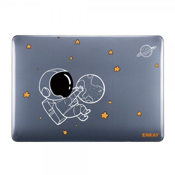 Enkay MacBook Pro 13 Touch Bar (A1706. A1708. A1989. A2159) Kuori Kuosi Astronautti No.5