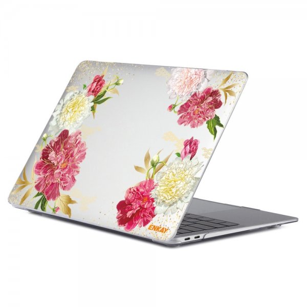 Enkay MacBook Pro 14 (A2442) Kuori Kukka Kuosi Yrttipionit