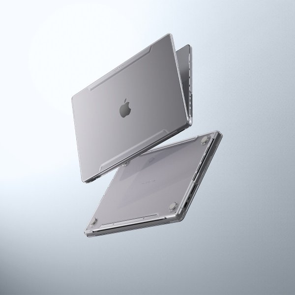 Spigen MacBook Pro 14 M1 (A2442)/M2 (A2779)/M3 (A2918 A2992) Thin Fit Crystal Clear -suojakuori