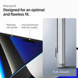 Spigen MacBook Pro 14 M1 (A2442)/M2 (A2779)/M3 (A2918 A2992) Näytönsuoja GLAS.tR Slim