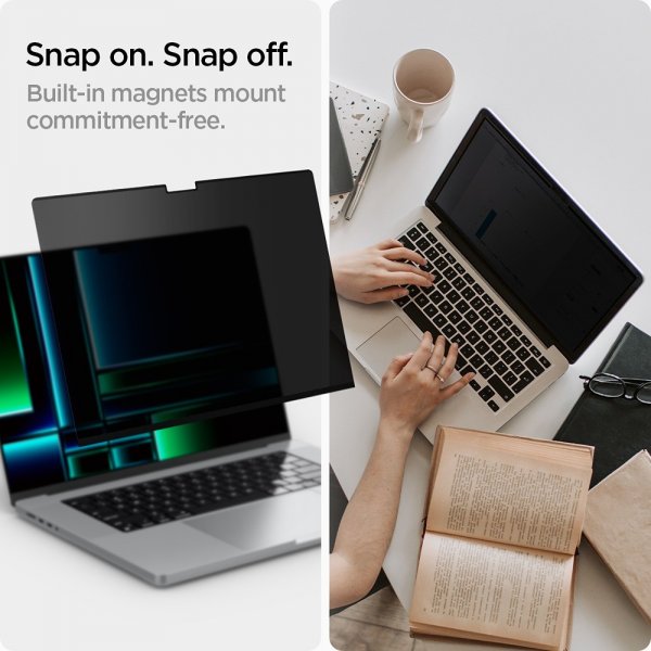 Spigen MacBook Pro 14 M1/M2/M3/M4/M5 Näytönsuoja Safe View