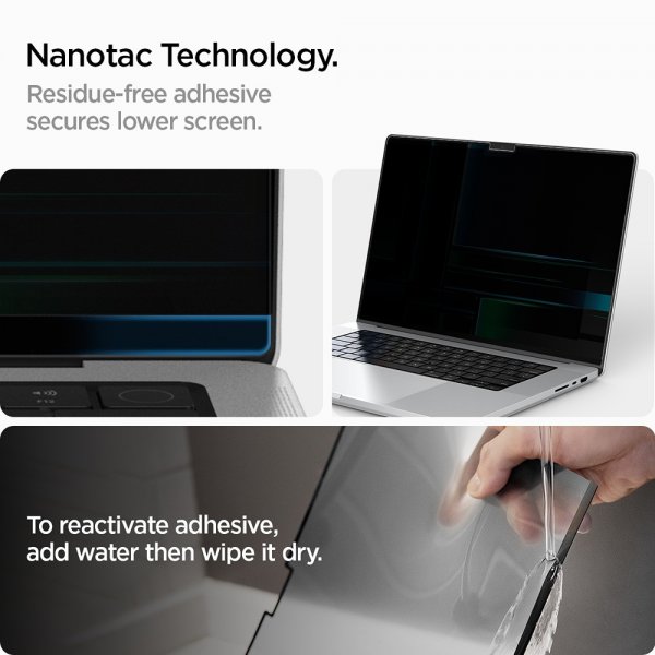 Spigen MacBook Pro 14 M1/M2/M3/M4/M5 Näytönsuoja Safe View