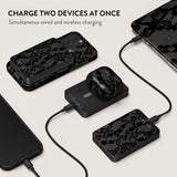Burga Powerbank MagSafe 5000 mAh Magneettinen Metallinharmaa