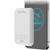 Celly Magneettinen langaton varavirtalähde 5000 mAh MagSafe