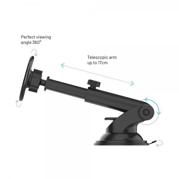 Fixed MagSafe Autoteline MagMount XL Tuulilasi/kojetaulu
