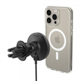 Spigen MagSafe-autoteline langattomalla latauksella OneTap Pro 4 Air Vent