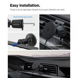 Spigen MagSafe-autoteline langattomalla latauksella OneTap Pro 4 Air Vent Hook