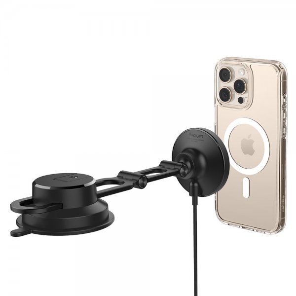 Spigen MagSafe-autoteline langattomalla latauksella OneTap Pro 4 Dashboard/Windshield