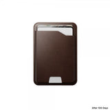 Nomad MagSafe-korttikotelo nahkaa Mag Wallet Find My Tracking, ruskea