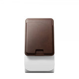 Nomad MagSafe-korttikotelo nahkaa Mag Wallet Find My Tracking, ruskea