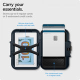 Spigen MagSafe-korttikotelo Lock Fit MagFit Metal Slate