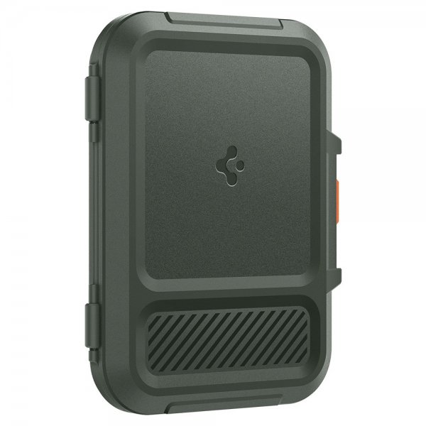 Spigen MagSafe-korttikotelo Lock Fit MagFit Military Green