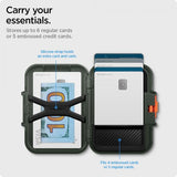 Spigen MagSafe-korttikotelo Lock Fit MagFit Military Green