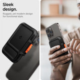 Spigen MagSafe-korttikotelo Lock Fit MagFit Musta