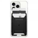 Spigen MagSafe korttikotelo Rugged Armor 3 Cards MagFit Musta
