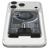 Spigen MagSafe-korttikotelo Ultra Hybrid Zero One MagFit, musta
