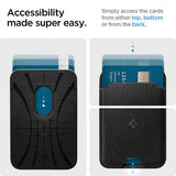 Spigen MagSafe korttikotelo Urban Fit MagFit Musta
