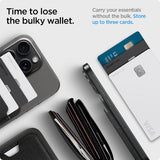 Spigen MagSafe korttikotelo Urban Fit MagFit Musta