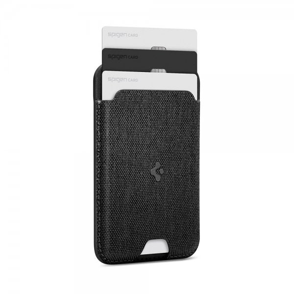 Spigen MagSafe korttikotelo Urban Fit MagFit Musta