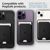 Spigen MagSafe korttikotelo Valentinus 3 Cards Holder MagFit Black