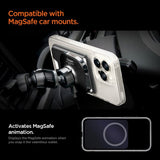 Spigen MagSafe korttikotelo Valentinus 3 Cards Holder MagFit Plus Musta