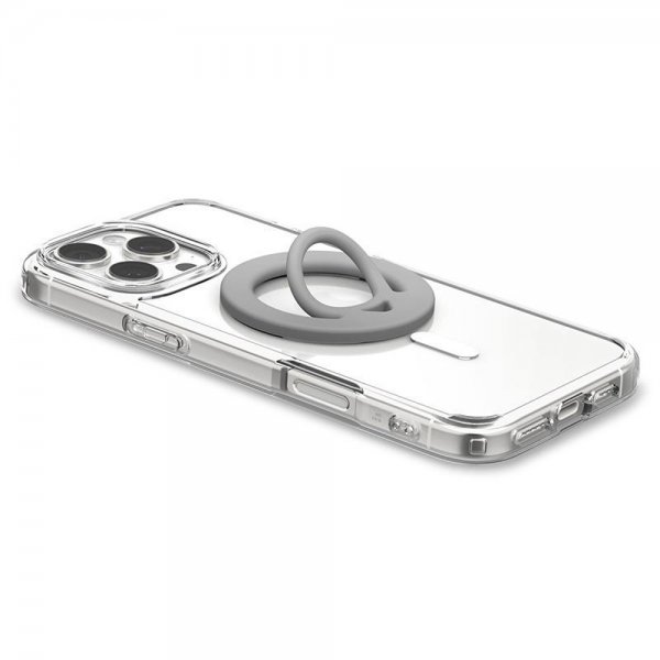 Spigen MagSafe -puhelinteline Dual Pop Harmaa