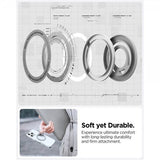 Spigen MagSafe -puhelinteline Dual Pop Harmaa