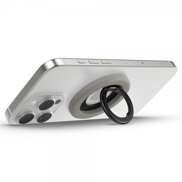 Spigen MagSafe-puhelinrengas Nano Pop MagFit Truffle Grey