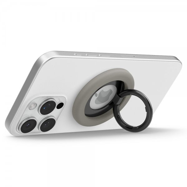 Spigen MagSafe-puhelinrengas Nano Pop MagFit Truffle Grey
