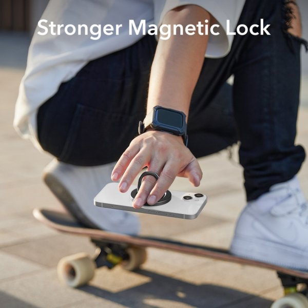 ESR MagSafe Phone Ring Musta