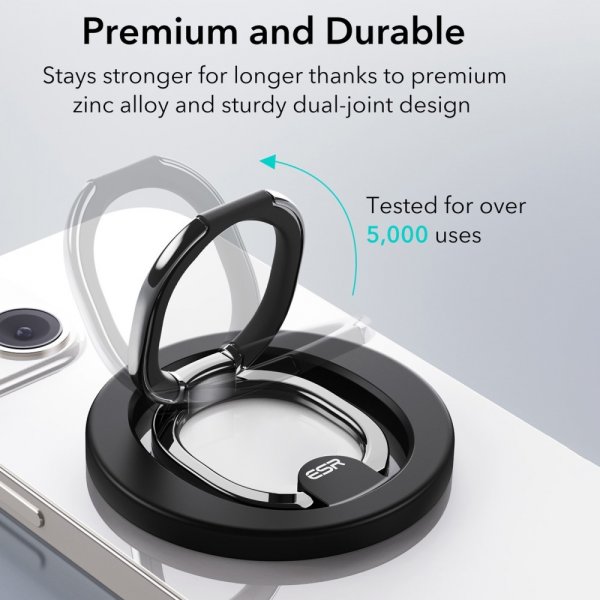 ESR MagSafe Phone Ring Musta